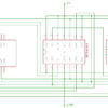 Arduino Nano - MCP42010 kaskadiert Eagle Schaltplan